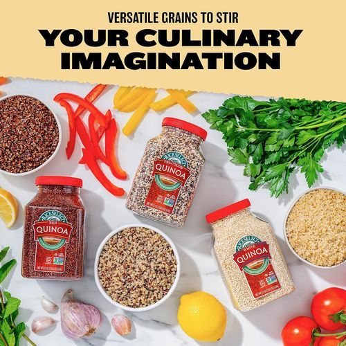 Tri-Color Quinoa,Gluten-Free Vegan,22-Ounce 624g X 4