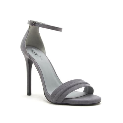 Cece-45ax Steel Grey Suede Pu
