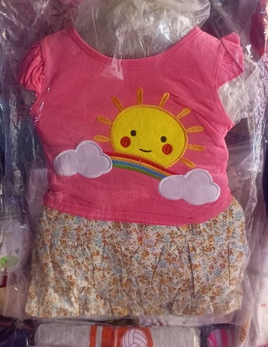 Cute  Princess Girl Top And Skirt .