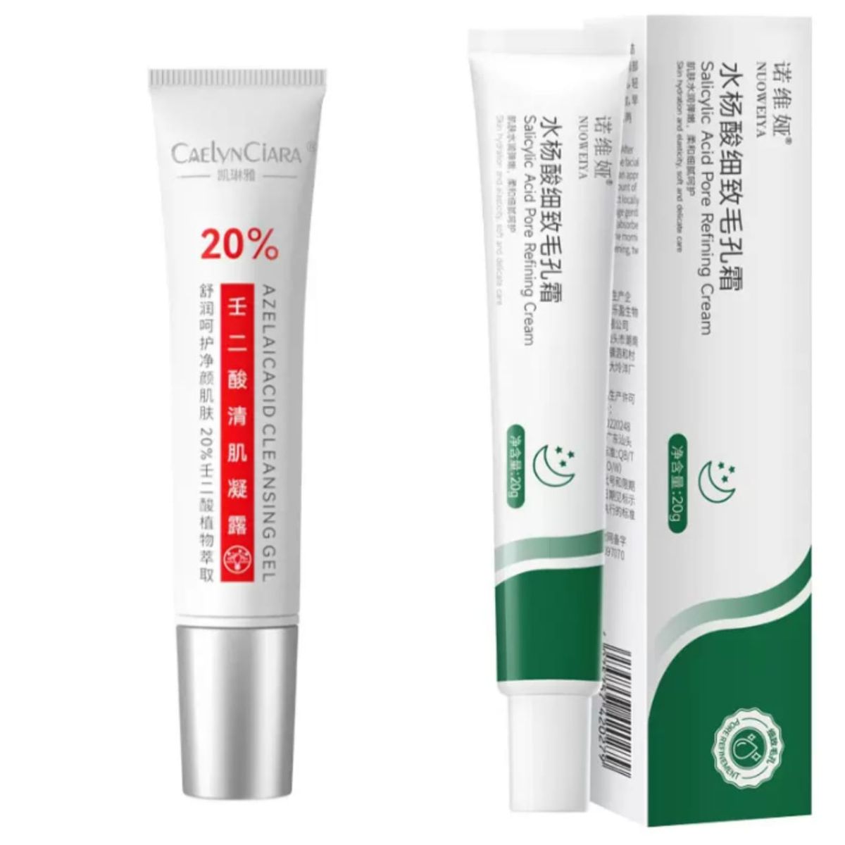 2 In1 Azelaic Acid 20% & Salicylic Acne And Scar Treatment