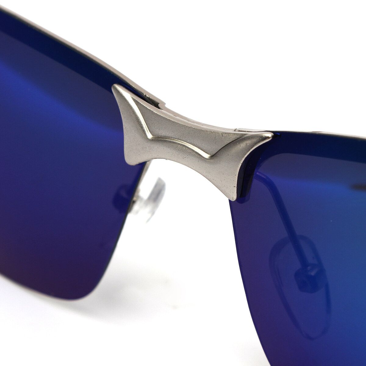 3pcs Men's Fashion Polarized Driving Sunglasses Anti-Glare Outdoor Sports UV Glasses Ice Blue