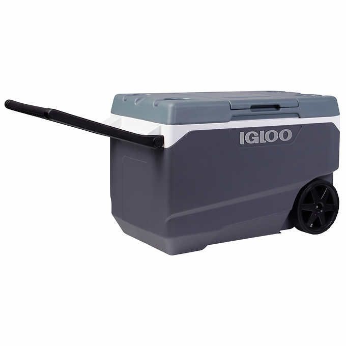 90-Quart Maxcold Flip And Tow Wheel Cooler