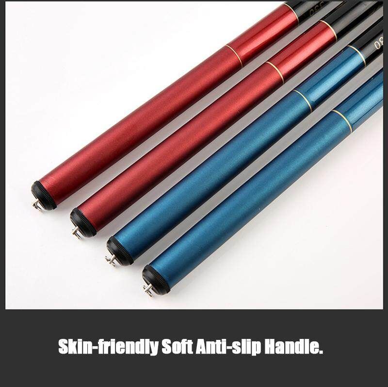0005 2.4m/3.0/3.6m Fiberglass Telescopic Rod Hand Freshwater River Rod Portable Tackle Blue 3.6m