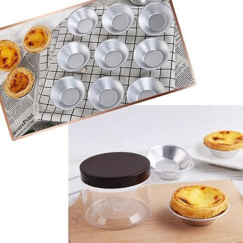 Anodized Aluminum Egg Tart Mold(6 PCS)