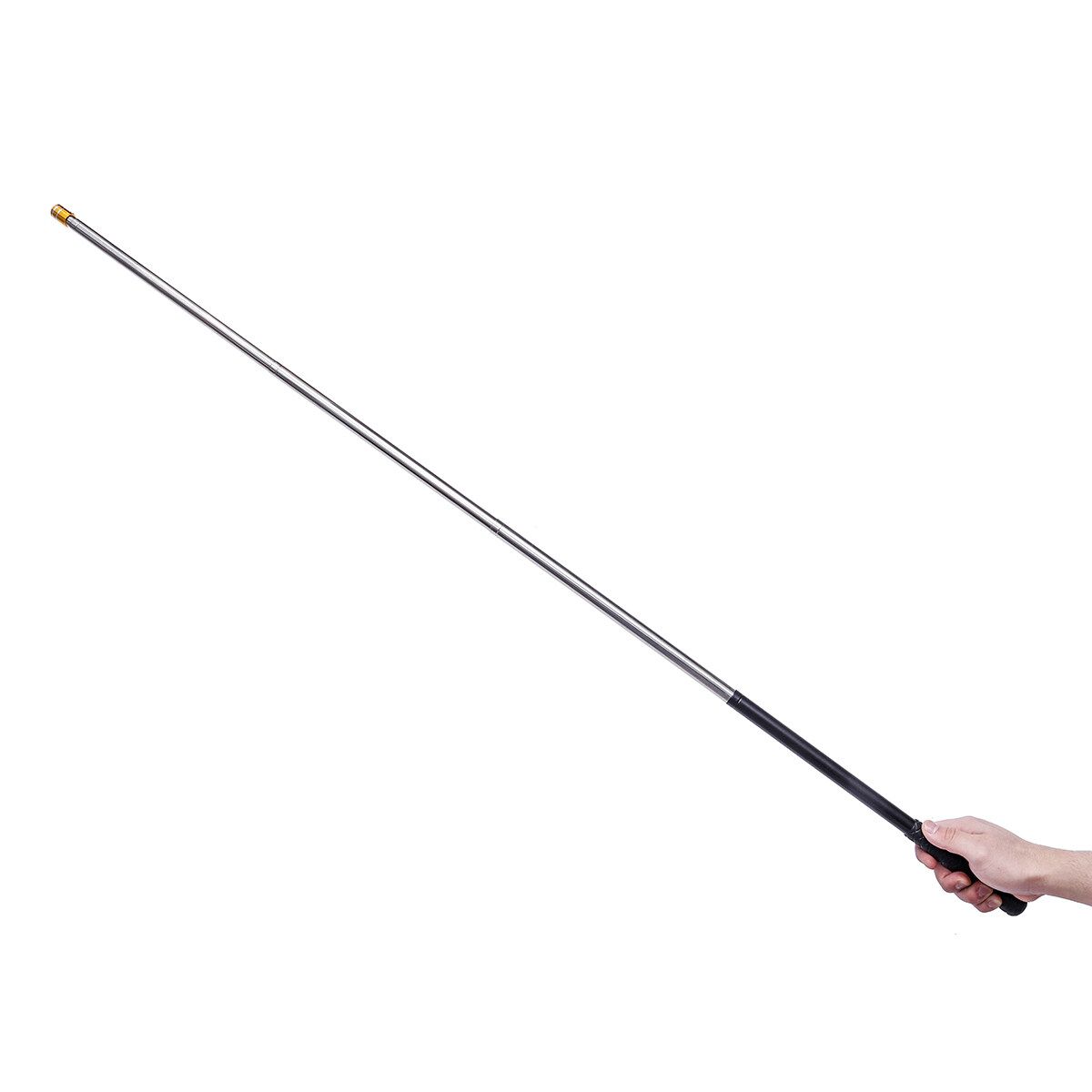 Stainless Steel M8 Prong Harpoon Spear Gig Rod Fish Frog Salmon Barbed Black
