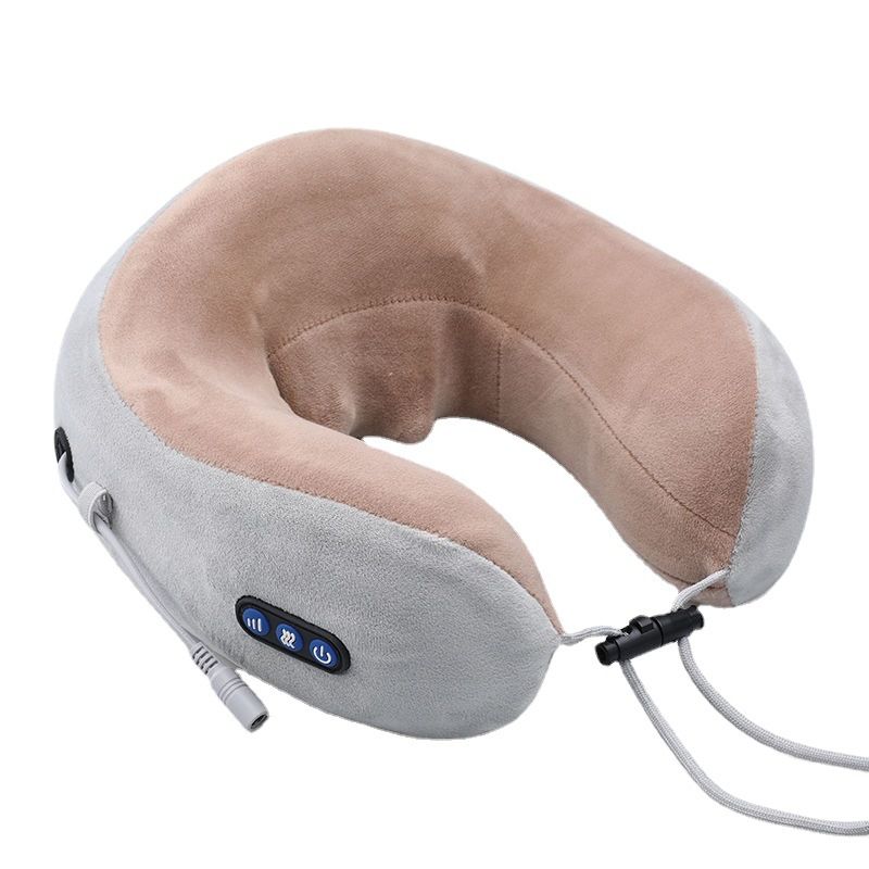 Cervical Spine Massager U-shaped Massage Head Pillow Pillow