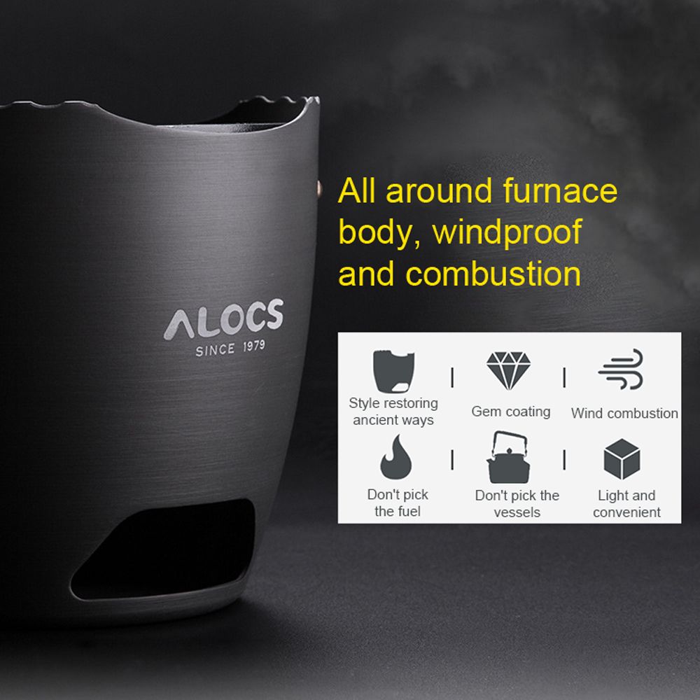 Aluminum Alloy Camping Alcohol Stoves Charcoal