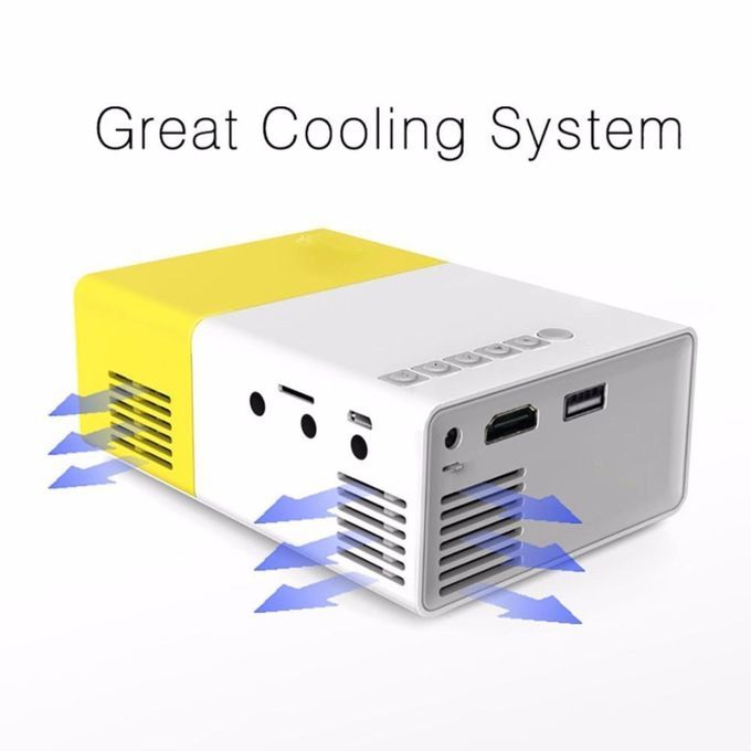 LED LCD Mini Portable LED Projector With USB/SD/AV/HDMI Input