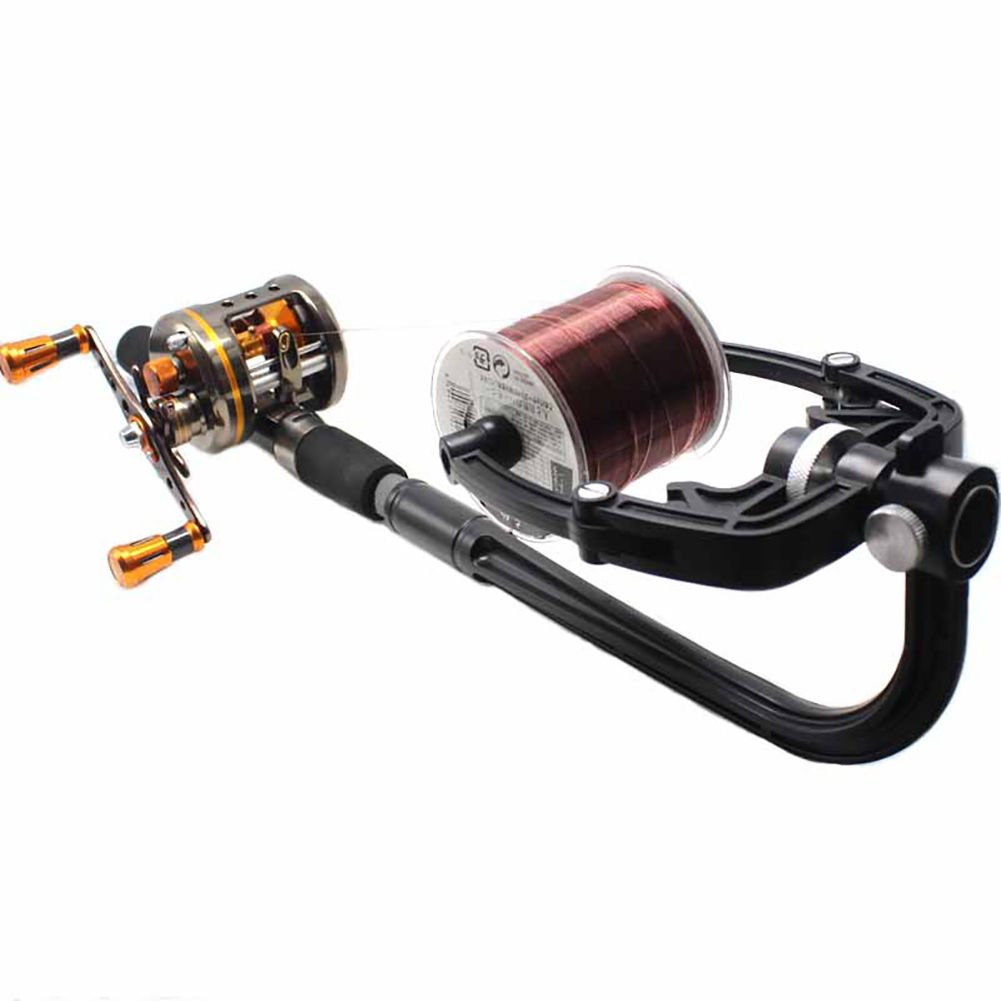 Portable Outdoor Fishing Reel Line Winder Spooler Machine