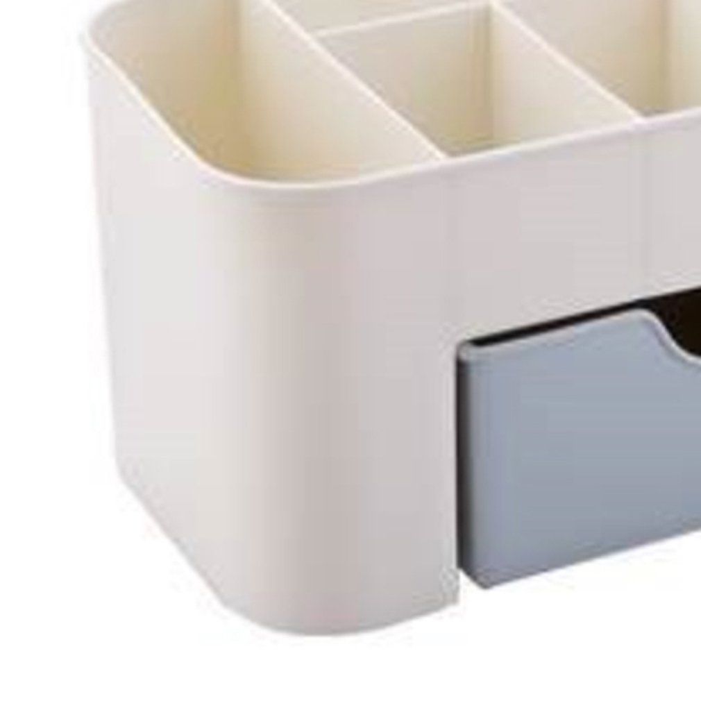 Desktop Cosmetic Box With Small Drawer Plastic Desktop Cosmetic Storage Box