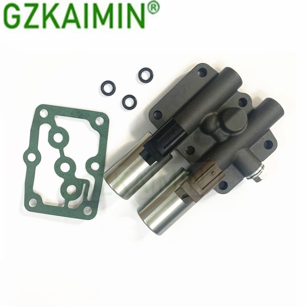 High Quty Transmission Dual Linear Shift Solenoid With Gasket For Honda Acura 1998 28250-P6H-024 28250P6H024  N-EW