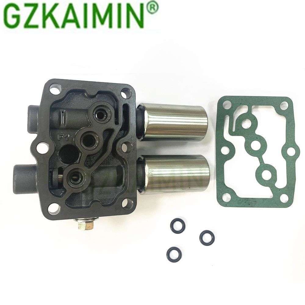 High Quty Transmission Dual Linear Shift Solenoid With Gasket For Honda Acura 1998 28250-P6H-024 28250P6H024  N-EW