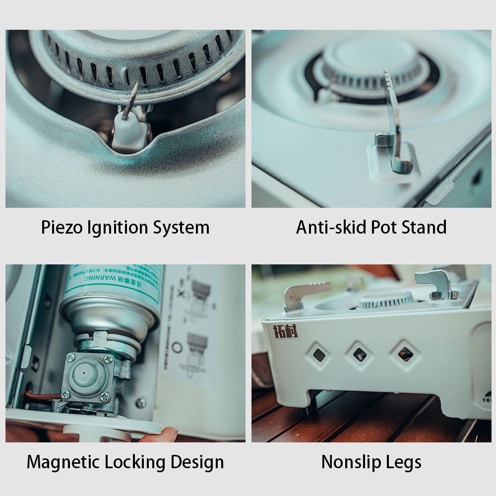 Portable Stove 2100W Camping Cassette Stove Burner For