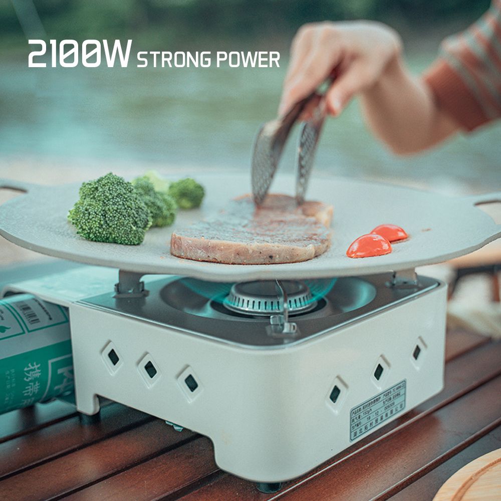 Portable Stove 2100W Camping Cassette Stove Burner For