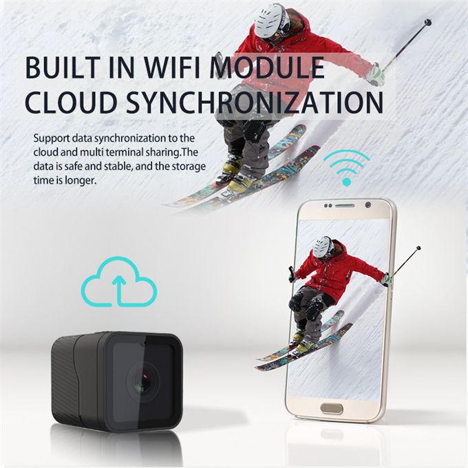 Action Camera Ultra HD 1080P WiFi Waterproof Trail Camera