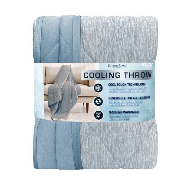 Sutton Place Blanket Blue