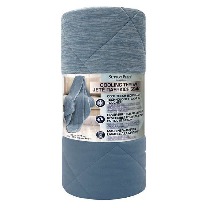 Sutton Place Blanket Blue