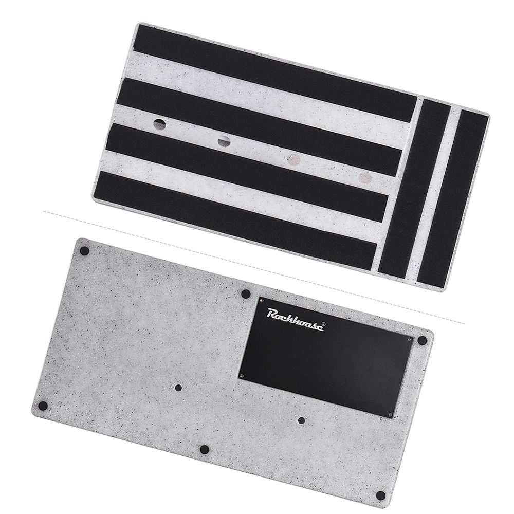 Big Size Guitar Effects Pedal Board Sturdy PE Plastic Guitar