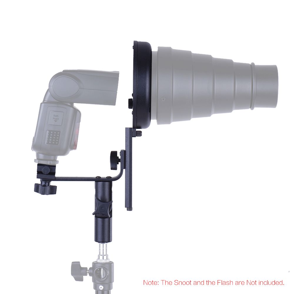 L-Bracket Speedlight Speedlite Flash  Mount With Bowens