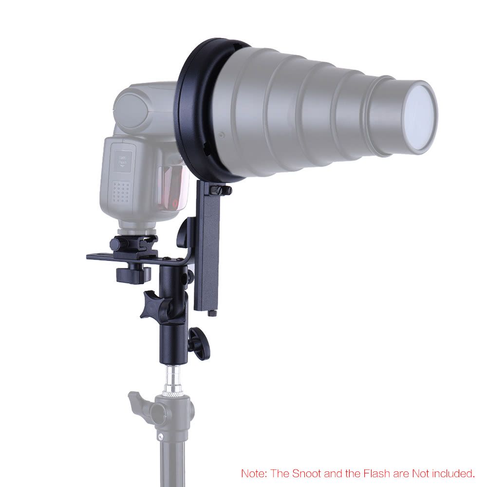 L-Bracket Speedlight Speedlite Flash  Mount With Bowens