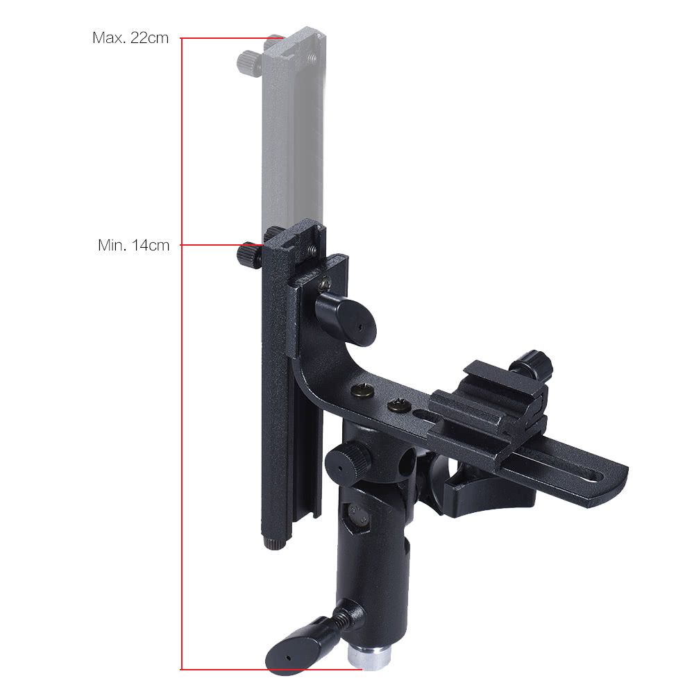 L-Bracket Speedlight Speedlite Flash  Mount With Bowens