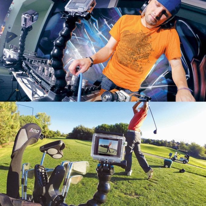 Action Sports Cameras Jaws Flex Clamp Mount For GoPro And Other Action Cameras