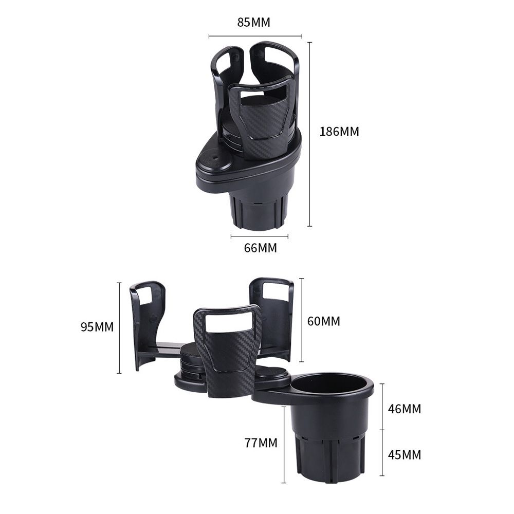 Car Cup Holder 2 In 1 Multifunctional Drinks Bottle Holder