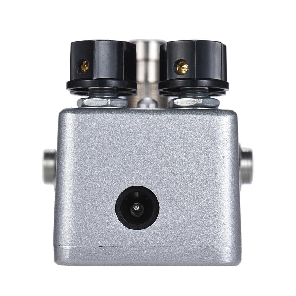 MOSKYAudio MM Silver Electric Guitar Overdrive Effect Pedal Full Metal Shell True Bypass