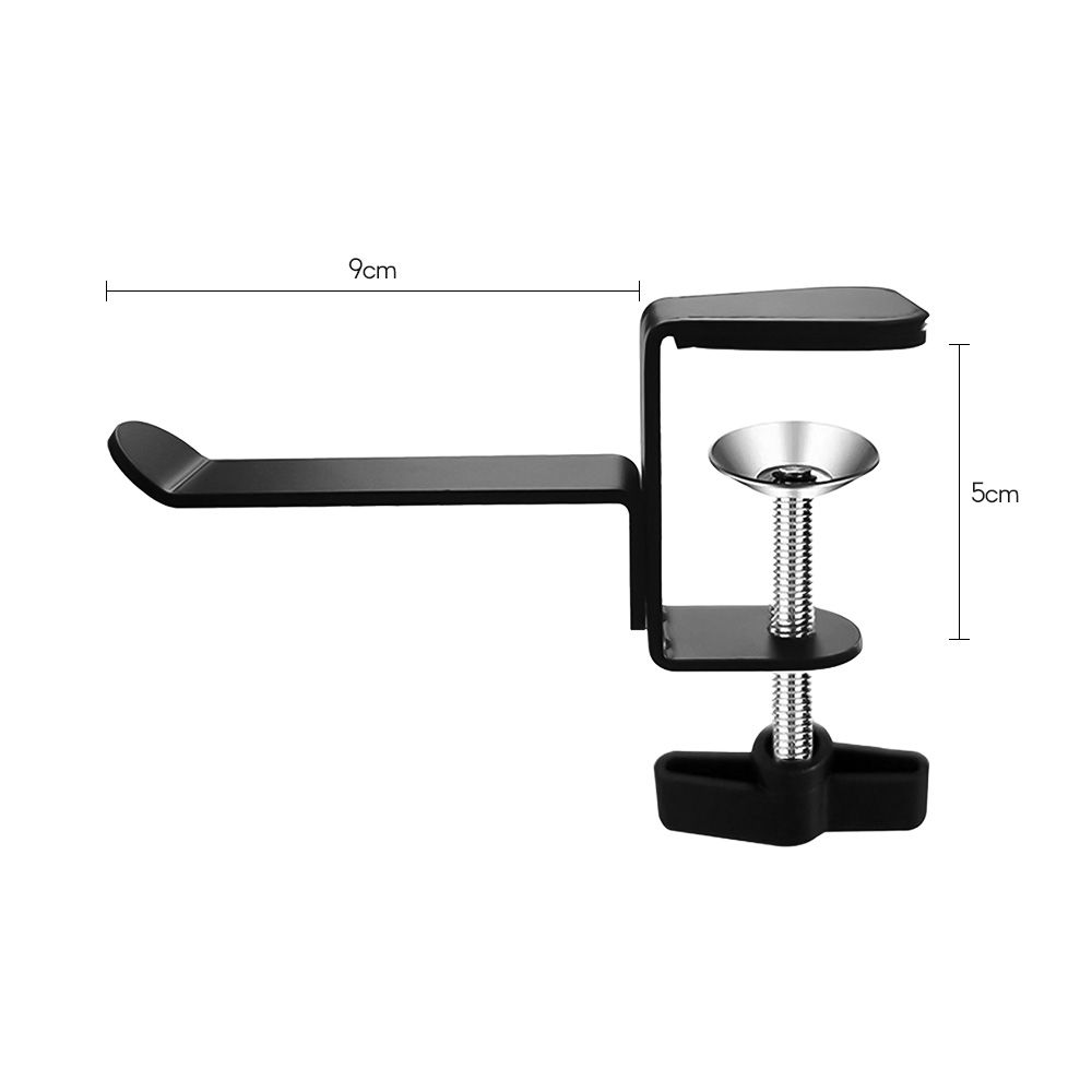 Universal Headphone Hanger Desk Mount Headset Holder Under