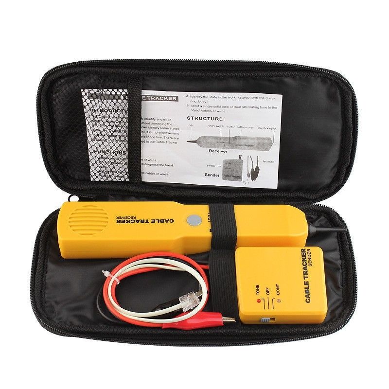 CABLE FINDER TONE GENERATOR PROBE TRACKER WIRE NETWORK