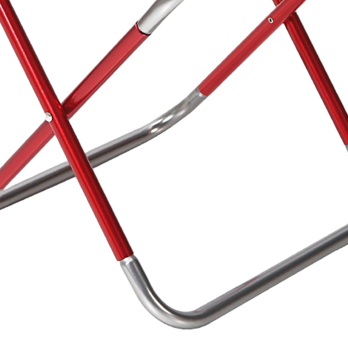Camping Stool Small Outdoor Travel Camping Chair Red