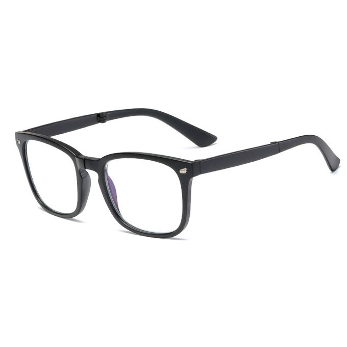 Anti-Blue Light Folding Glasses Ladies Flat Mirror Blu-ray Computer Goggles Fr