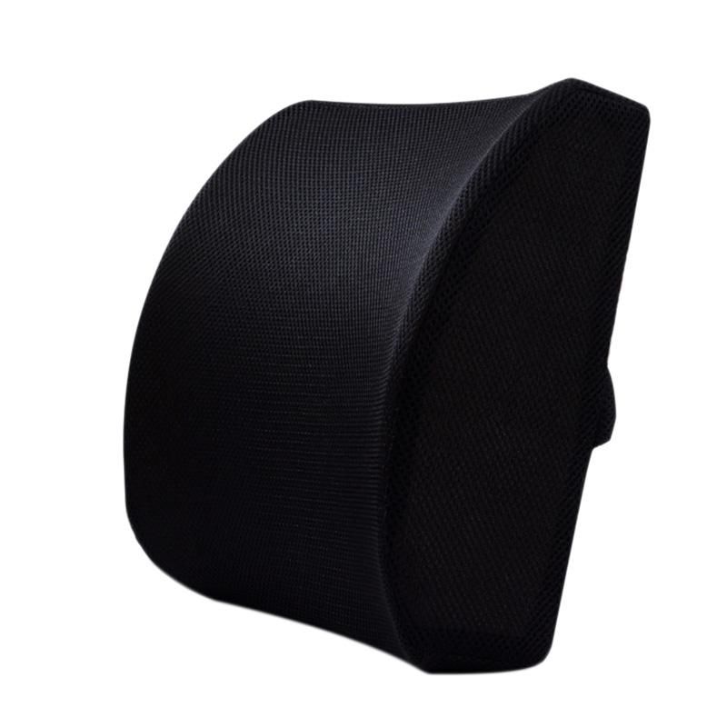 Memory Foam Seat Chair Lumbar Back Support Cushion Pillow