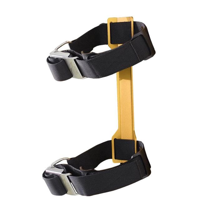 Scuba Diving Backplate Equipment Single Tank Adapter With 2 Tank Gold