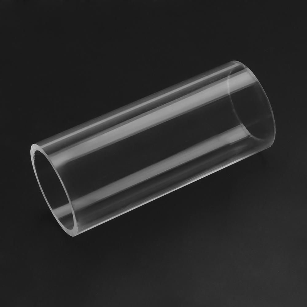 2pcs Guitar Finger Slide Kit with Glass Slide Stainless Steel Slide for Guitar Bass