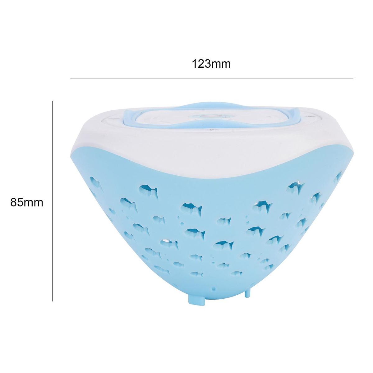 1PCS 3.7V 0.5W 4LEDs RGB Floatings Light Colorful Lamp 6 Lighting Modes/ IP67 Water Resistance/ 3 * AAA Cell Operated for Pond Fountain Pool