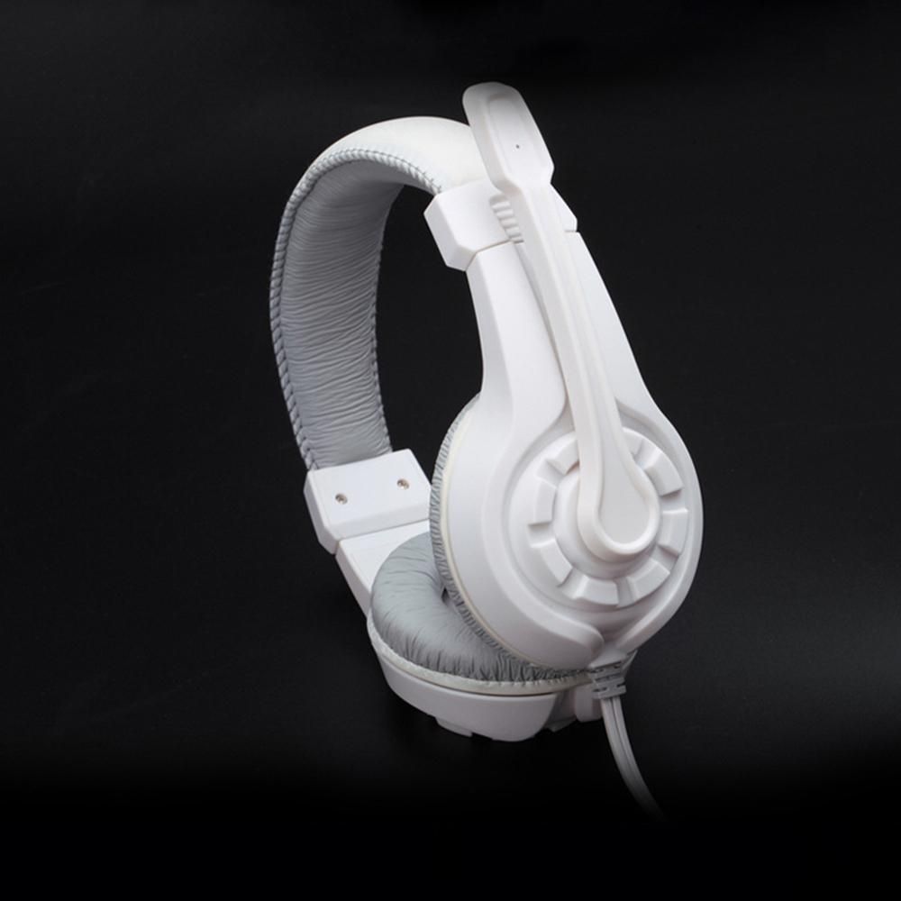 Gaming Headset Stereo Headphones Notebook Subwoofer Wired Microphone for Computer