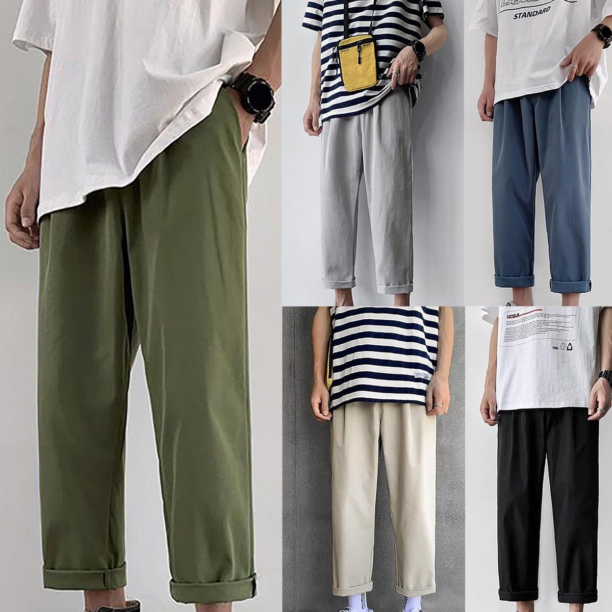 Breathable Quick Dry Trousers Smooth Informal Style  Pants Combinable Tactical  Pants