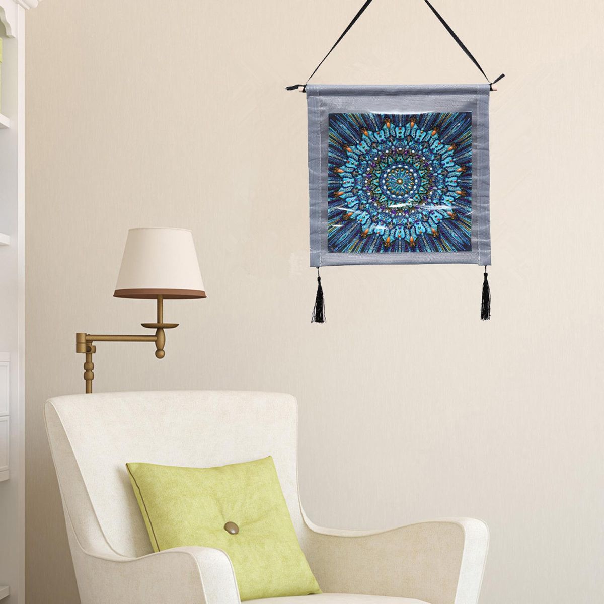 DIY Hanging Picture Frame Kit Frame for Photo Diamond Painting Home Wall Hanging Frame