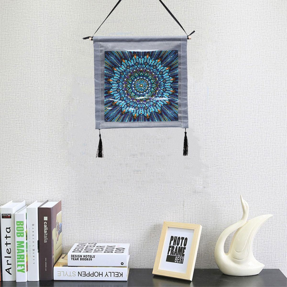 DIY Hanging Picture Frame Kit Frame for Photo Diamond Painting Home Wall Hanging Frame