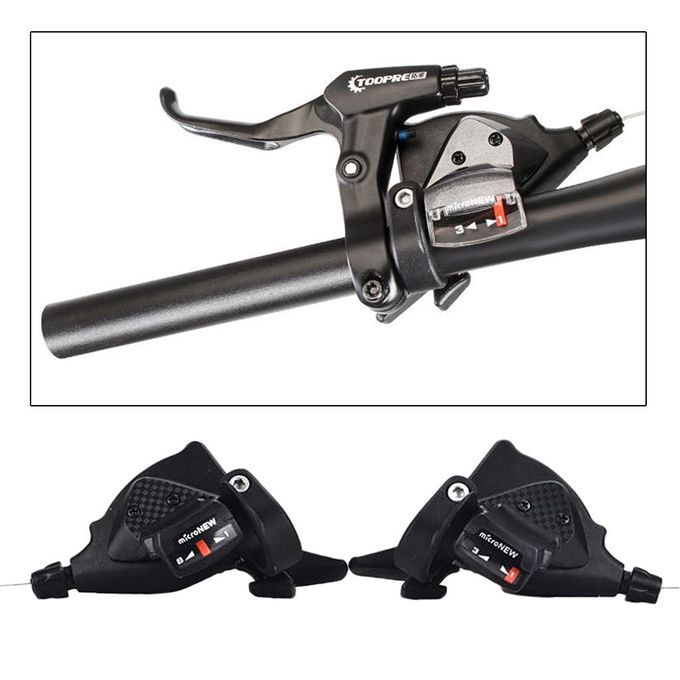 Speed Bike Shifters Gear Shift Levers MTB Mountain Bike 8 Speed