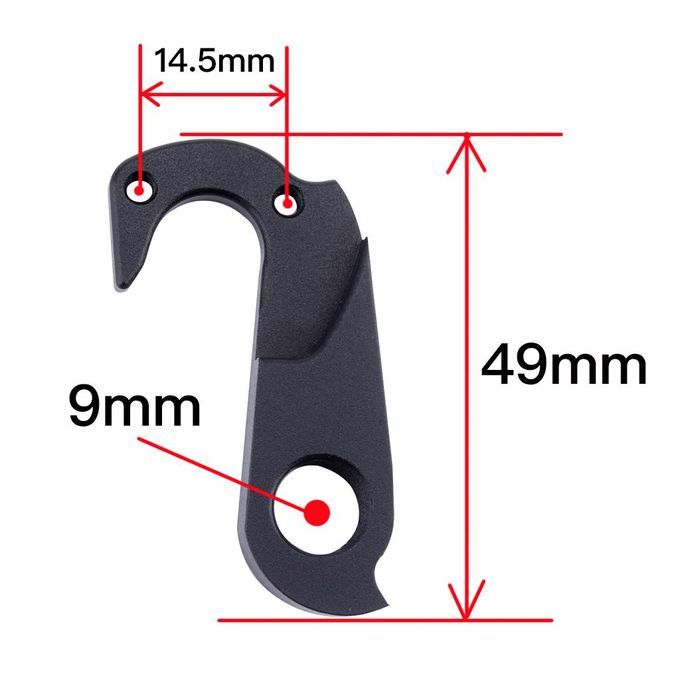 MTB Road Bike Rear Derailleur Tail Hook Bicycle Hanger Converter With