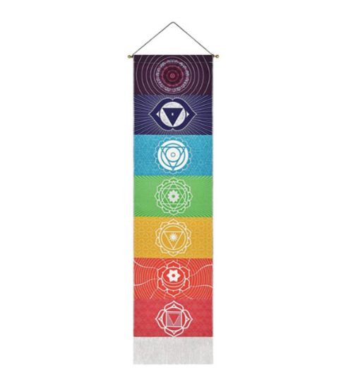 7 Chakra Mandala Tapestry Yoga Meditation Banner Poster Wall Decoration Painting For Home Decor Wall Art