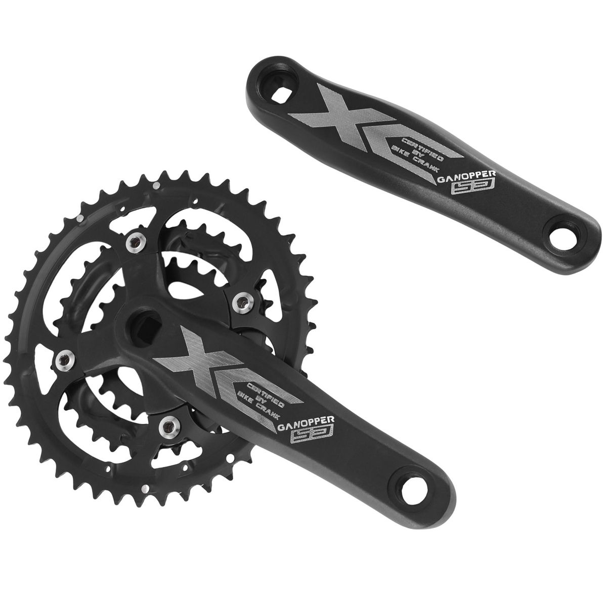Bicycle Crankset 64/104BCD 32T Disc Compatible 8S/9S/10S/