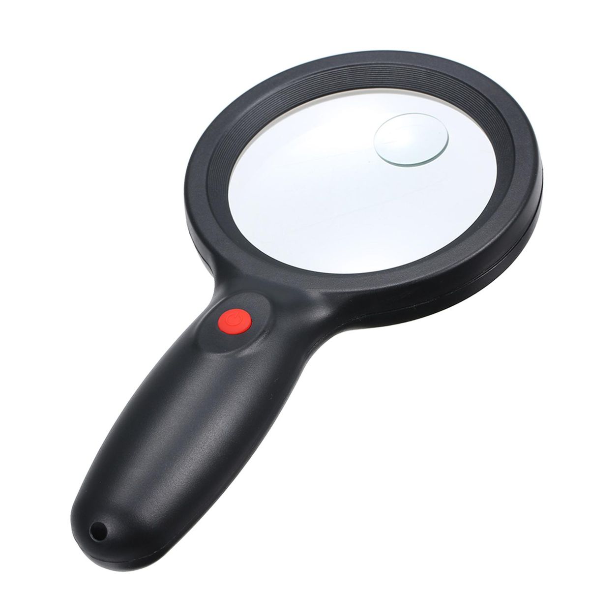 Tomshine DC4.5V 1W 18 LED Handhold Magnifying Lamp 5X/15X Magnifier Glass Light 3 * AAA Battery Powered Operated Portable for  Printing Machinery Carving Gardening Jewelry Identification Collection