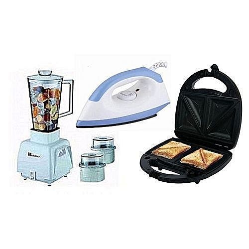Blender +Toaster + Iron Bundle