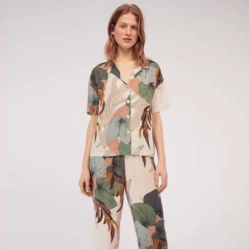 Women's Pajamas  Women New Cotton Printed Pajamas 2 Piece Sets