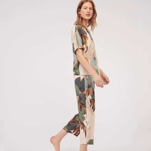 Women's Pajamas  Women New Cotton Printed Pajamas 2 Piece Sets