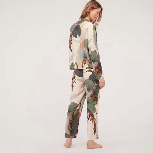 Women's Pajamas  Women New Cotton Printed Pajamas 2 Piece Sets
