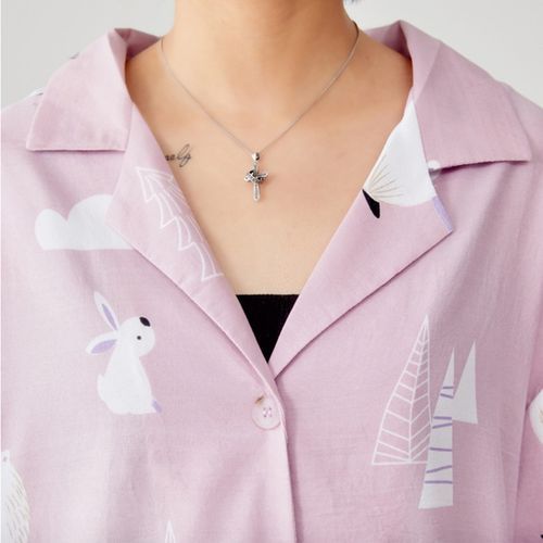 Women's Pajamas  Women New Cotton Printed Pajamas 2 Piece Sets